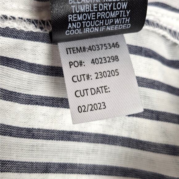 Torrid Top 5X Seersucker‎ Button Front Crop Striped Sweetheart Summer Casual NWT - Picture 7 of 8